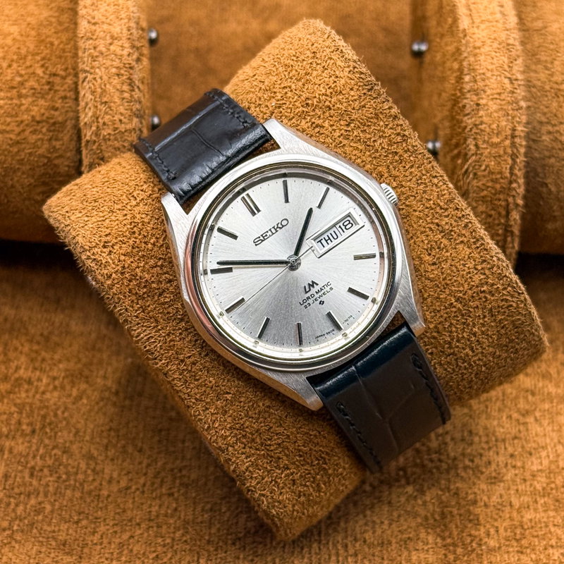 Seiko Seiko - Lord Matic [Near-Mint] 雅月 (Miyabi Zuki) – Elegant Moon - No reserve price - 5606-7070 - Men - 1978 vintage watch - image 7