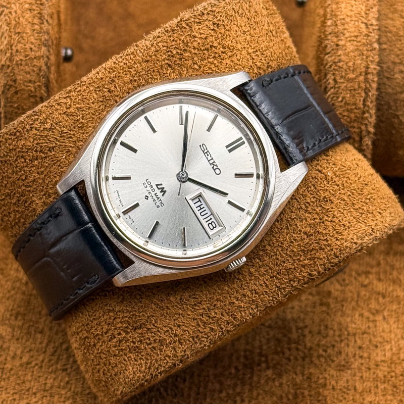 Seiko Seiko - Lord Matic [Near-Mint] 雅月 (Miyabi Zuki) – Elegant Moon - No reserve price - 5606-7070 - Men - 1978 vintage watch - image 8