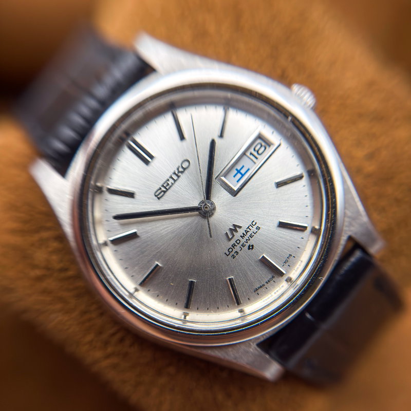 Seiko Seiko - Lord Matic [Near-Mint] 雅月 (Miyabi Zuki) – Elegant Moon - No reserve price - 5606-7070 - Men - 1978 vintage watch - image 14