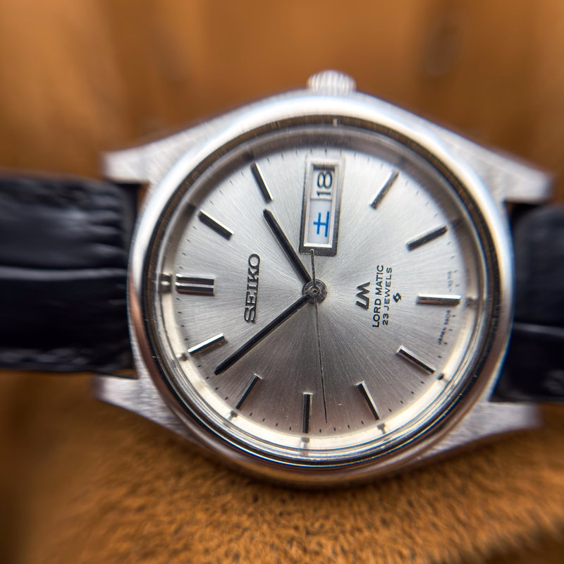 Seiko Seiko - Lord Matic [Near-Mint] 雅月 (Miyabi Zuki) – Elegant Moon - No reserve price - 5606-7070 - Men - 1978 vintage watch - image 16