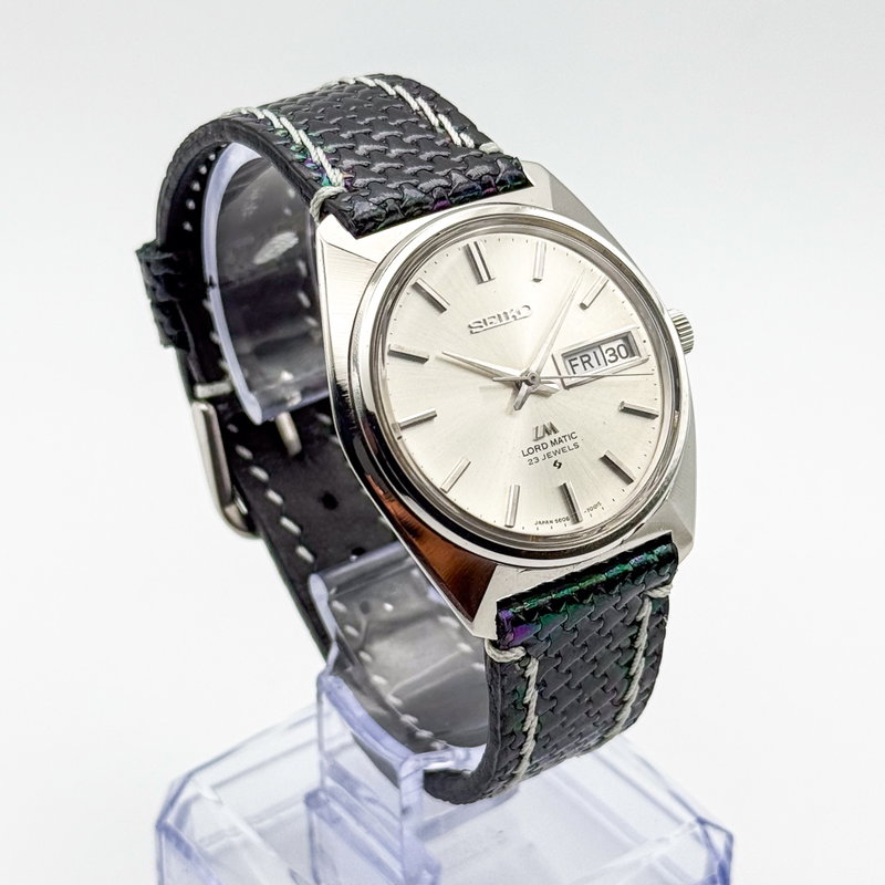 Seiko Seiko - Lord Matic 雪羽 – Yukiba – Snow Feather - No reserve price - 5606-7000 - Men - 1970 vintage watch - image 5