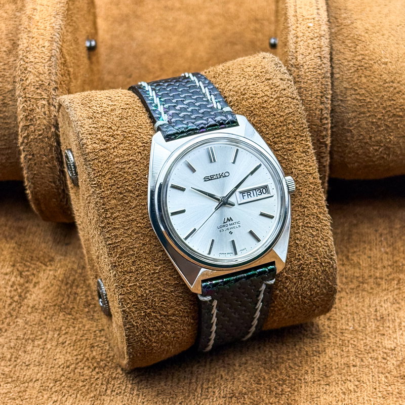 Seiko Seiko - Lord Matic 雪羽 – Yukiba – Snow Feather - No reserve price - 5606-7000 - Men - 1970 vintage watch - image 13