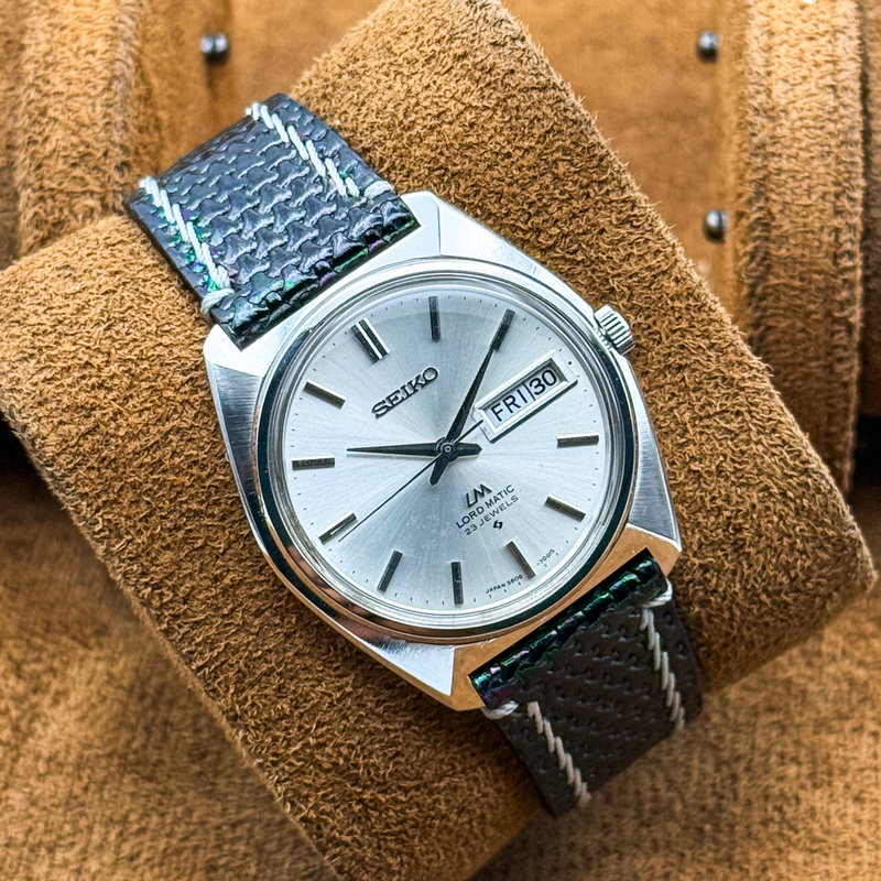 Seiko Seiko - Lord Matic 雪羽 – Yukiba – Snow Feather - No reserve price - 5606-7000 - Men - 1970 vintage watch - image 14