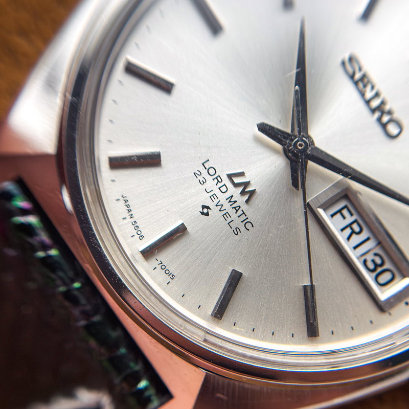 Seiko Seiko - Lord Matic 雪羽 – Yukiba – Snow Feather - No reserve price - 5606-7000 - Men - 1970 vintage watch - image 17