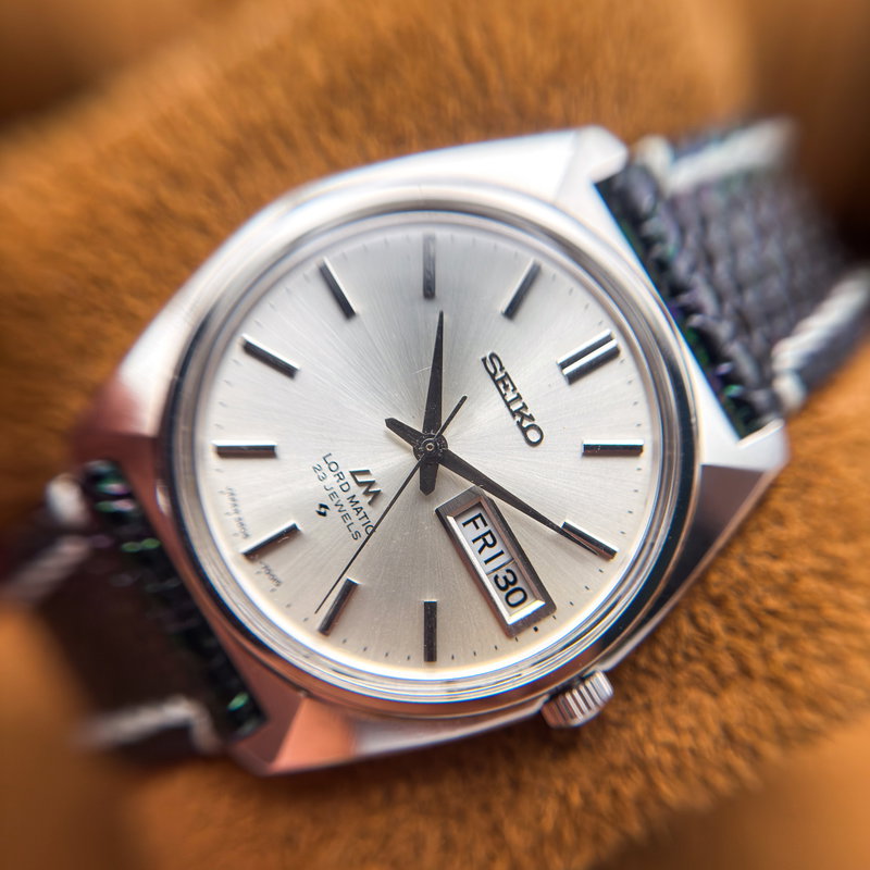 Seiko Seiko - Lord Matic 雪羽 – Yukiba – Snow Feather - No reserve price - 5606-7000 - Men - 1970 vintage watch - image 18