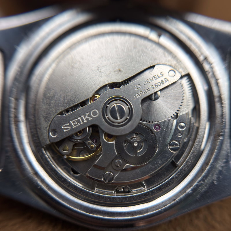 Seiko Seiko - LM "Gradient Golden Sunburst" [Near-Mint] 反光 (Hankō) – Reflected Light - 5606-7192 - Men - 1973 vintage watch - image 35