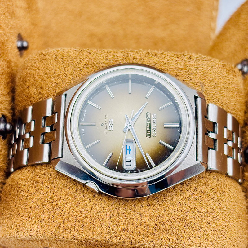 Seiko Seiko - Actus SS 凛光 (Rinkō) – Dignified Light - No Reserve Price - 6106-8440 - Men - 1970 vintage watch - image 2