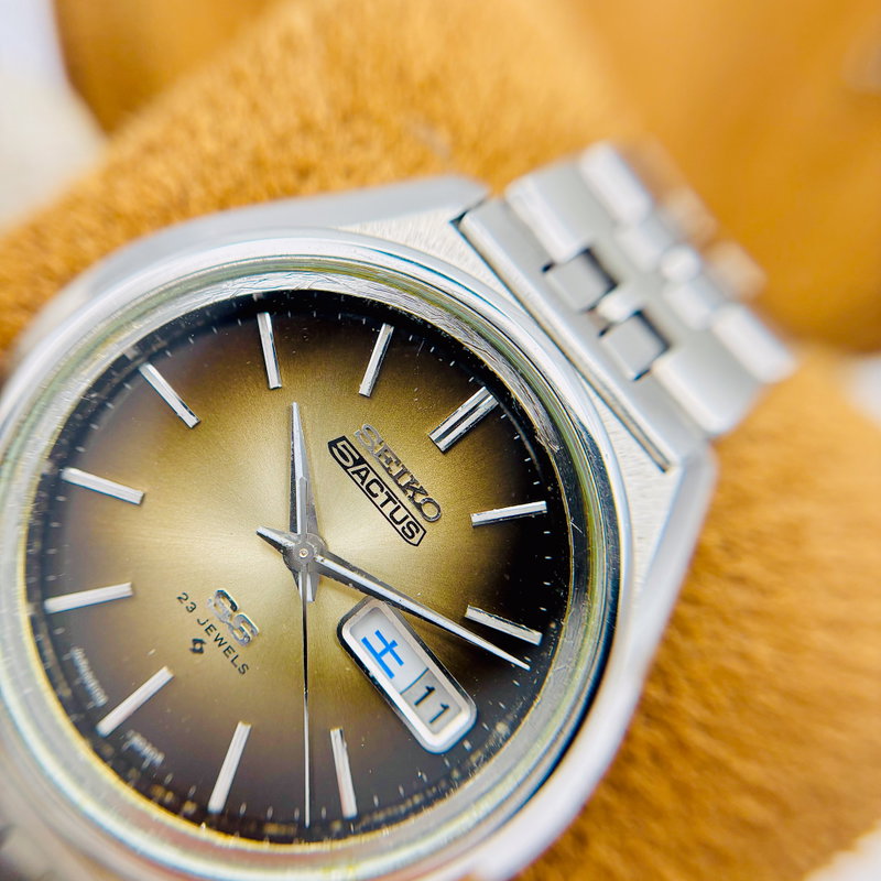 Seiko Seiko - Actus SS 凛光 (Rinkō) – Dignified Light - No Reserve Price - 6106-8440 - Men - 1970 vintage watch - image 7