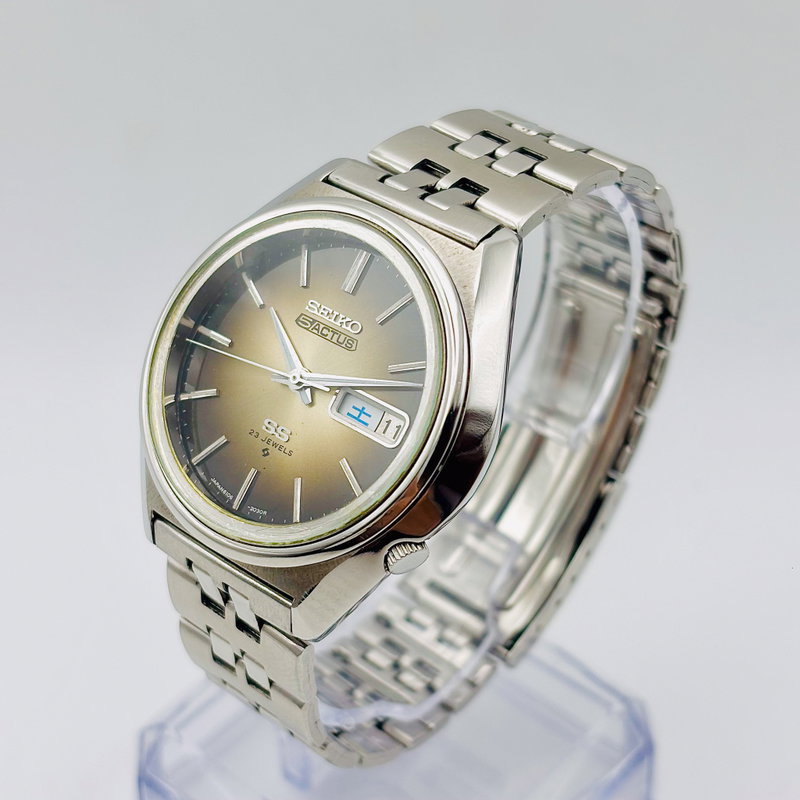 Seiko Seiko - Actus SS 凛光 (Rinkō) – Dignified Light - No Reserve Price - 6106-8440 - Men - 1970 vintage watch - image 21
