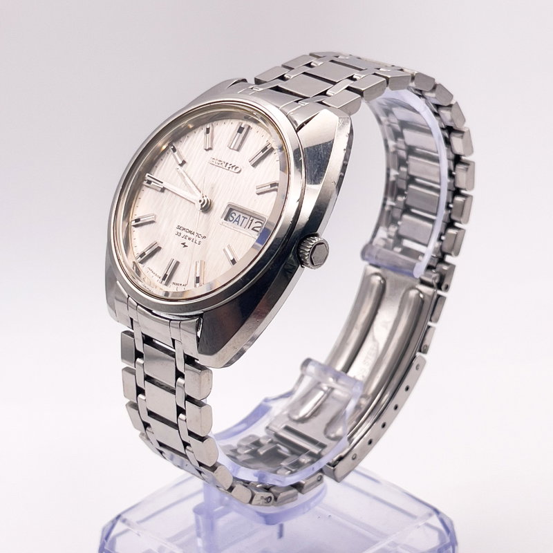 Seiko Seiko - Seikomatic-P 銀閃 – Ginsen – Silver Flash - No reserve price - 5106-7030 - Men - 1969 vintage watch - image 3