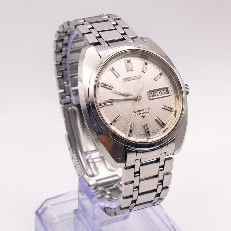 Seiko Seiko - Seikomatic-P 銀閃 – Ginsen – Silver Flash - No reserve price - 5106-7030 - Men - 1969 vintage watch - image 4
