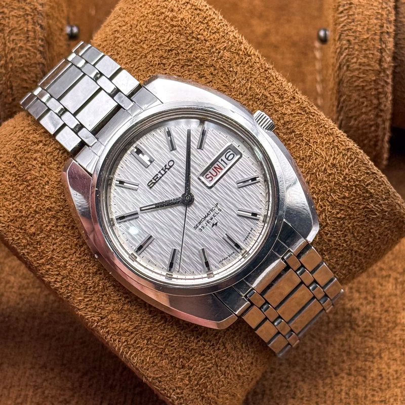 Seiko Seiko - Seikomatic-P 銀閃 – Ginsen – Silver Flash - No reserve price - 5106-7030 - Men - 1969 vintage watch - image 13