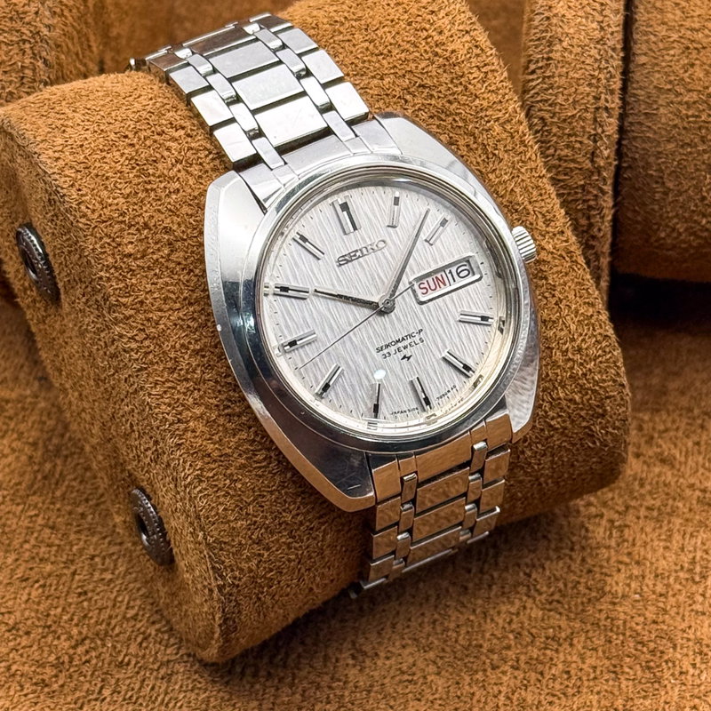 Seiko Seiko - Seikomatic-P 銀閃 – Ginsen – Silver Flash - No reserve price - 5106-7030 - Men - 1969 vintage watch - image 14