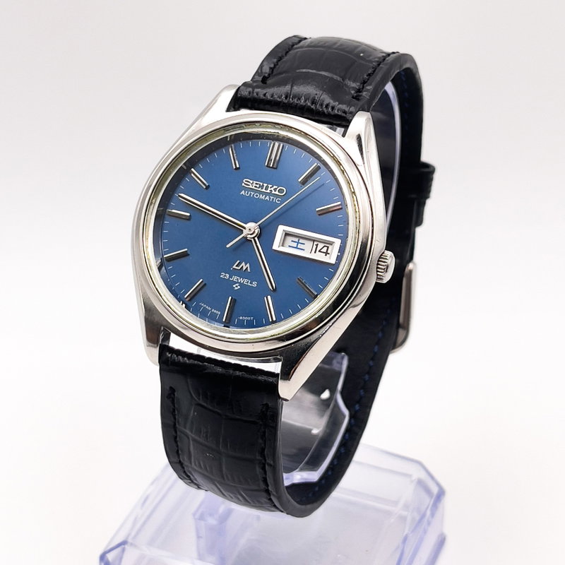 Seiko Seiko - Lord Matic "Gradient Deep Blue Sunburst" 王晨 (Ōshin) – Royal Dawn - No reserve price - 5606-7070 - Men - 1970 vintage watch - image 1