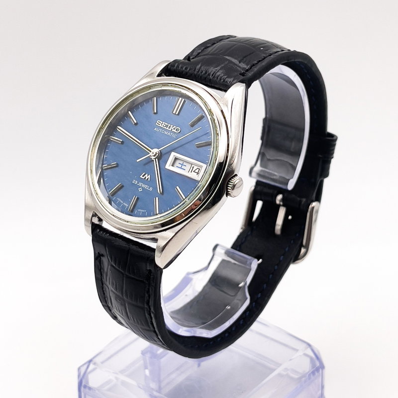Seiko Seiko - Lord Matic "Gradient Deep Blue Sunburst" 王晨 (Ōshin) – Royal Dawn - No reserve price - 5606-7070 - Men - 1970 vintage watch - image 2