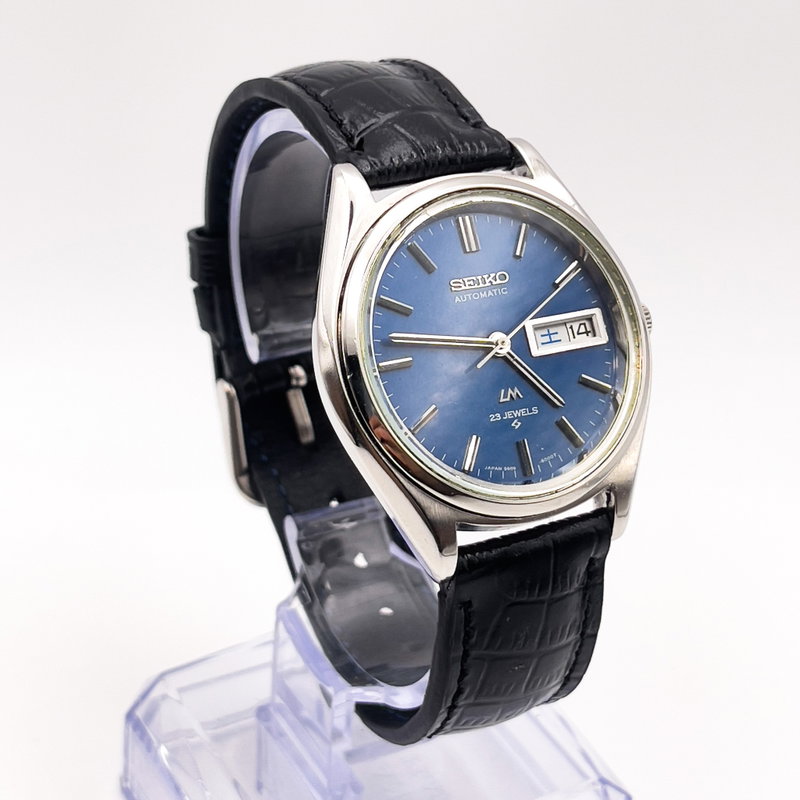 Seiko Seiko - Lord Matic "Gradient Deep Blue Sunburst" 王晨 (Ōshin) – Royal Dawn - No reserve price - 5606-7070 - Men - 1970 vintage watch - image 3