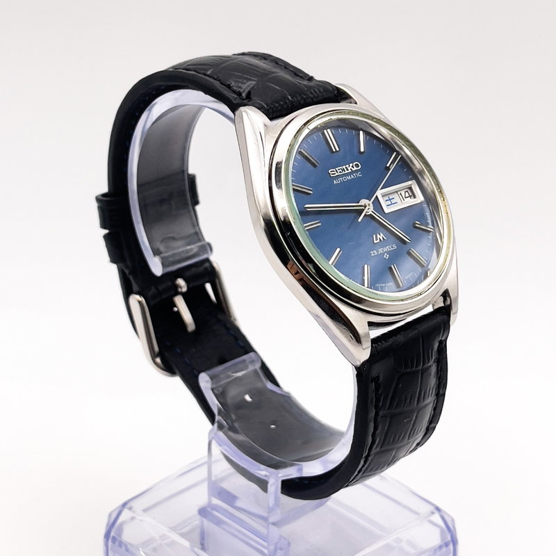 Seiko Seiko - Lord Matic "Gradient Deep Blue Sunburst" 王晨 (Ōshin) – Royal Dawn - No reserve price - 5606-7070 - Men - 1970 vintage watch - image 4