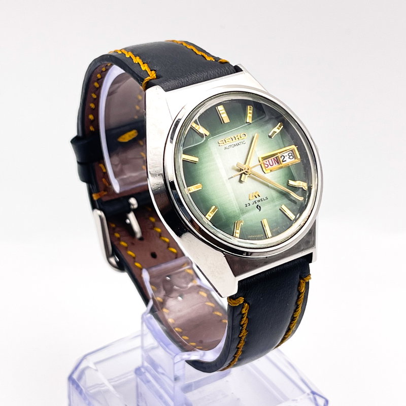Seiko Seiko - Lord Matic "Vivid Green Sunburst" 悠久 (Yūkyū) – Eternal - No reserve price - 5606-7310 - Men - 1973 vintage watch - image 5