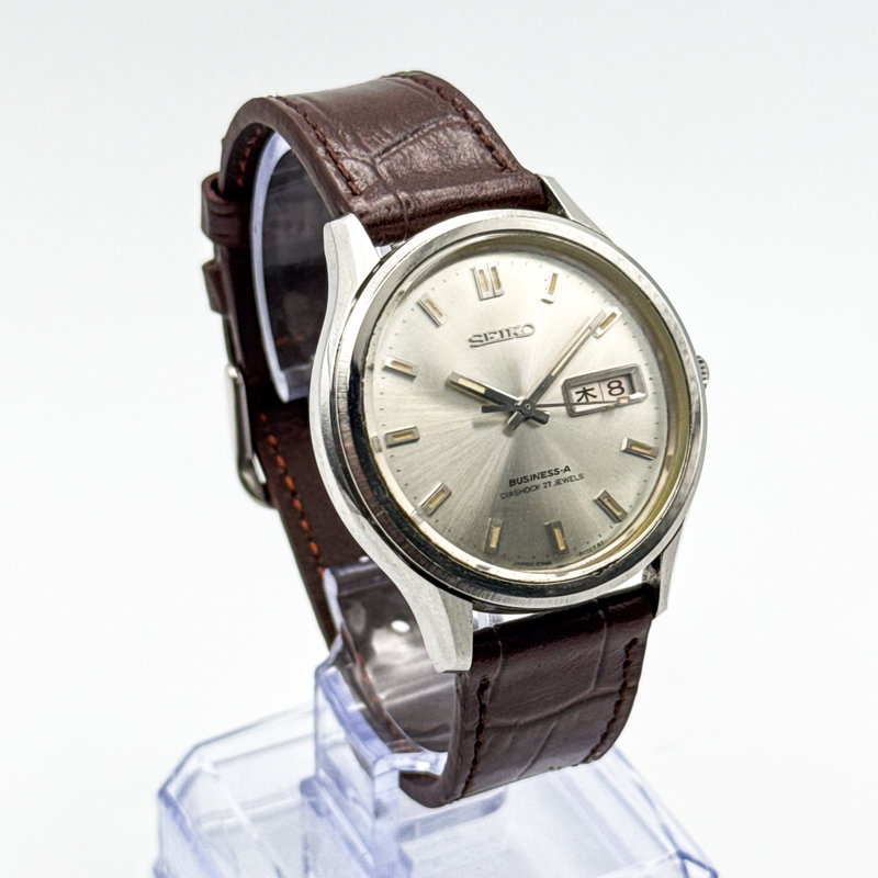 Seiko Seiko - Business-A 整影 (Seiei) – Composed Shadow - No Reserve Price - 8346-9000 - Men - 1977 vintage watch - image 4