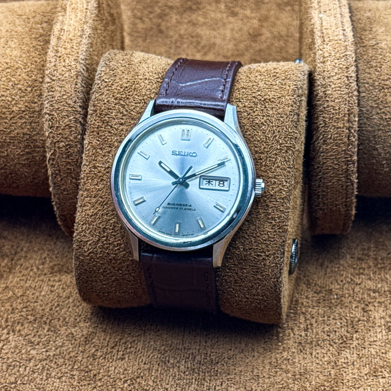 Seiko Seiko - Business-A 整影 (Seiei) – Composed Shadow - No Reserve Price - 8346-9000 - Men - 1977 vintage watch - image 10