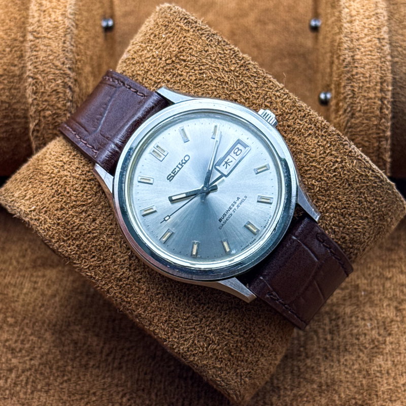 Seiko Seiko - Business-A 整影 (Seiei) – Composed Shadow - No Reserve Price - 8346-9000 - Men - 1977 vintage watch - image 12