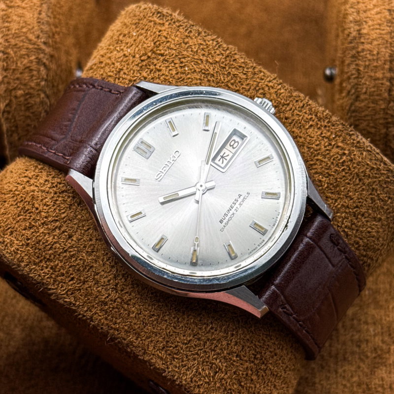 Seiko Seiko - Business-A 整影 (Seiei) – Composed Shadow - No Reserve Price - 8346-9000 - Men - 1977 vintage watch - image 1