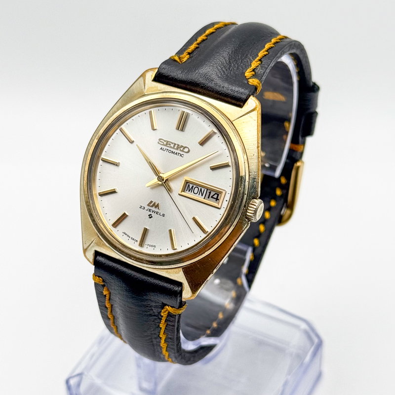 Seiko Seiko - LM "Serviced" 金音 (Kanon) – Golden Sound - No reserve price - 5606-7000 - Men - 1970 vintage watch - image 2