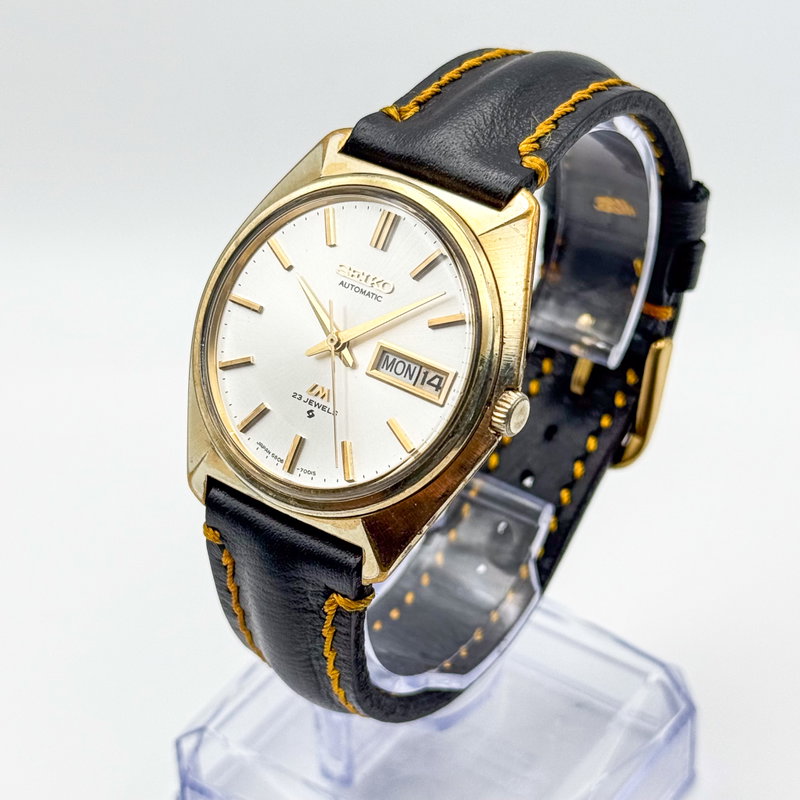 Seiko Seiko - LM "Serviced" 金音 (Kanon) – Golden Sound - No reserve price - 5606-7000 - Men - 1970 vintage watch - image 3