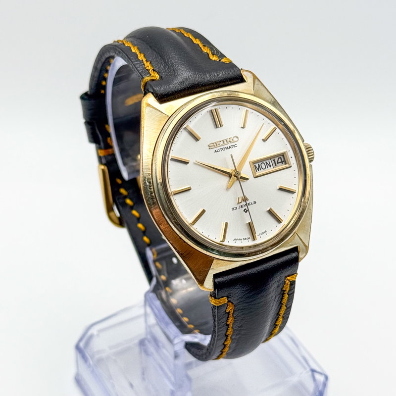 Seiko Seiko - LM "Serviced" 金音 (Kanon) – Golden Sound - No reserve price - 5606-7000 - Men - 1970 vintage watch - image 4