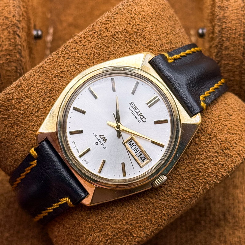 Seiko Seiko - LM "Serviced" 金音 (Kanon) – Golden Sound - No reserve price - 5606-7000 - Men - 1970 vintage watch - image 14