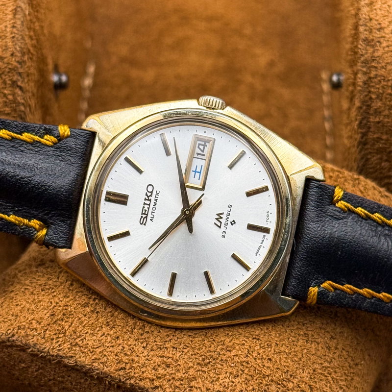 Seiko Seiko - LM "Serviced" 金音 (Kanon) – Golden Sound - No reserve price - 5606-7000 - Men - 1970 vintage watch - image 1