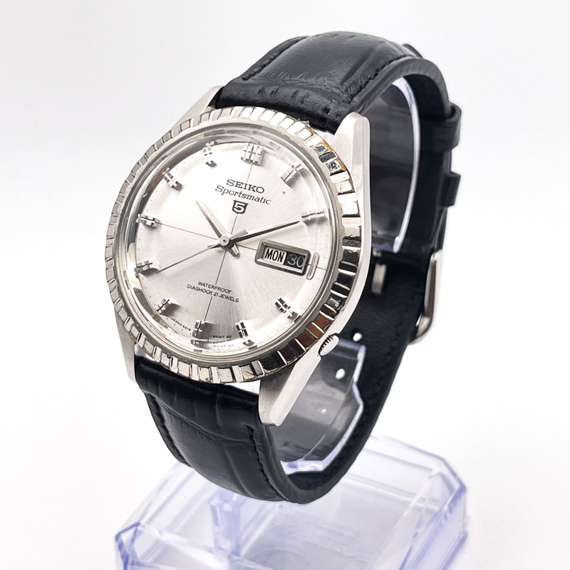 Seiko Seiko - Sportsmatic 5 銀閃 – Ginsen – Silver Flash - No Reserve Price - 6619-9000 - Men - 1965 vintage watch - image 2