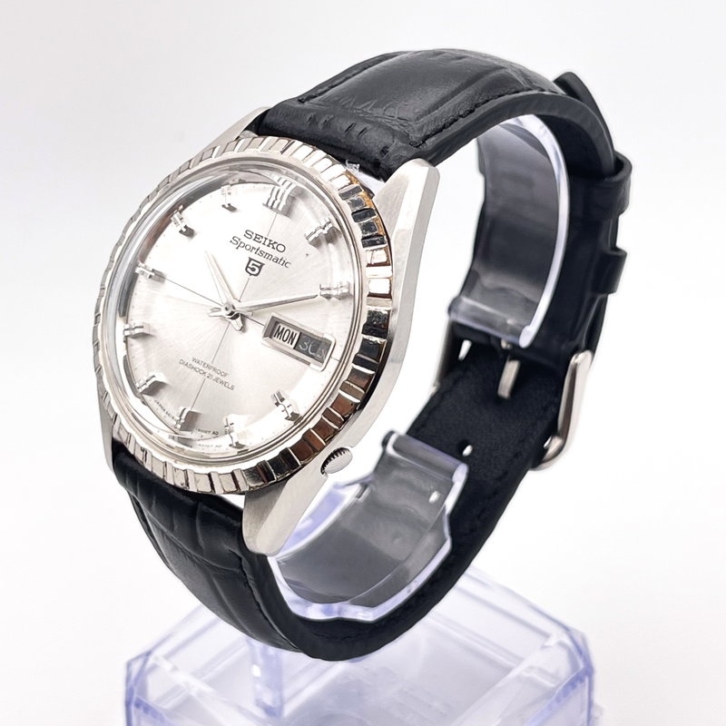 Seiko Seiko - Sportsmatic 5 銀閃 – Ginsen – Silver Flash - No Reserve Price - 6619-9000 - Men - 1965 vintage watch - image 3