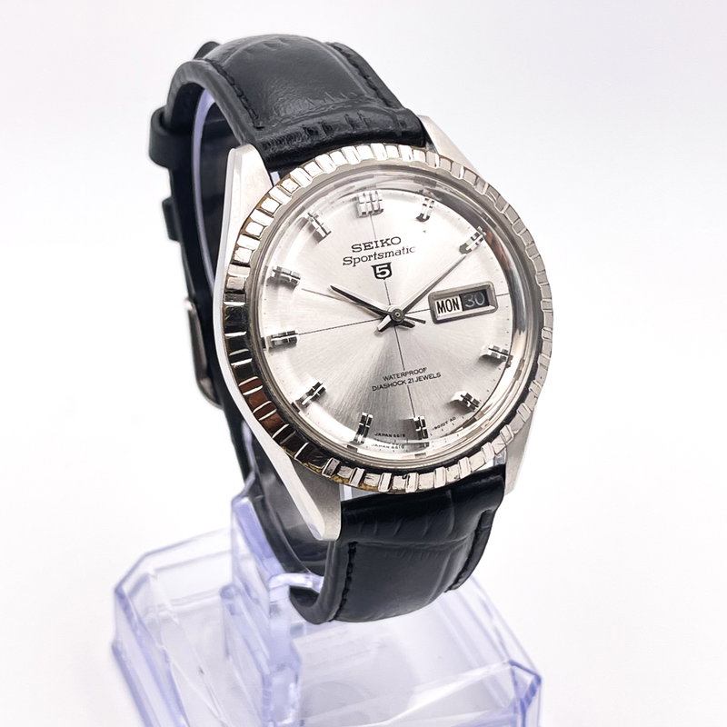 Seiko Seiko - Sportsmatic 5 銀閃 – Ginsen – Silver Flash - No Reserve Price - 6619-9000 - Men - 1965 vintage watch - image 4