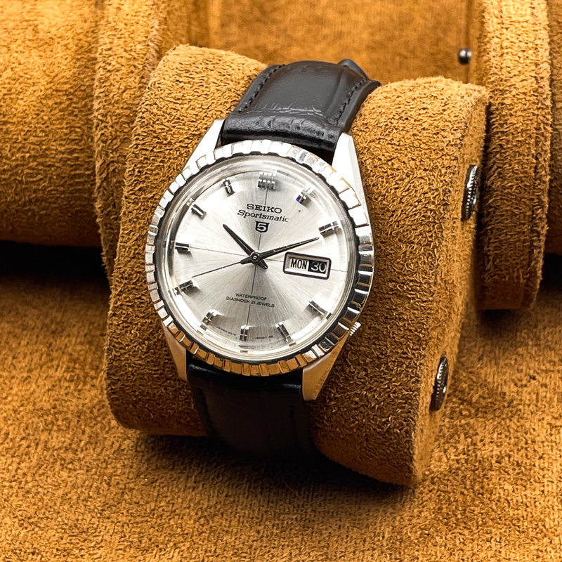 Seiko Seiko - Sportsmatic 5 銀閃 – Ginsen – Silver Flash - No Reserve Price - 6619-9000 - Men - 1965 vintage watch - image 11