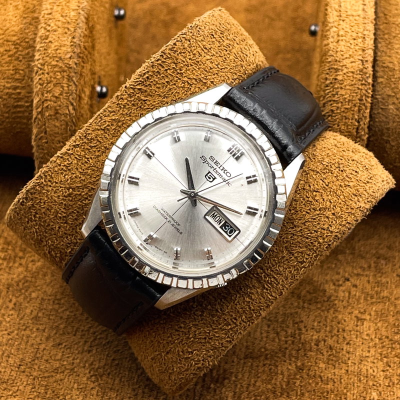 Seiko Seiko - Sportsmatic 5 銀閃 – Ginsen – Silver Flash - No Reserve Price - 6619-9000 - Men - 1965 vintage watch - image 1