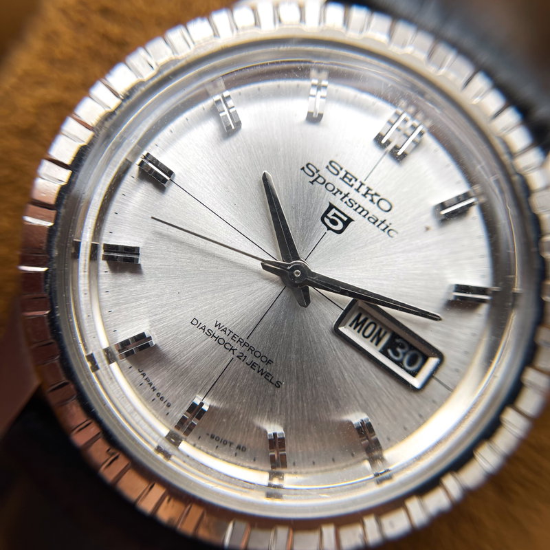 Seiko Seiko - Sportsmatic 5 銀閃 – Ginsen – Silver Flash - No Reserve Price - 6619-9000 - Men - 1965 vintage watch - image 16