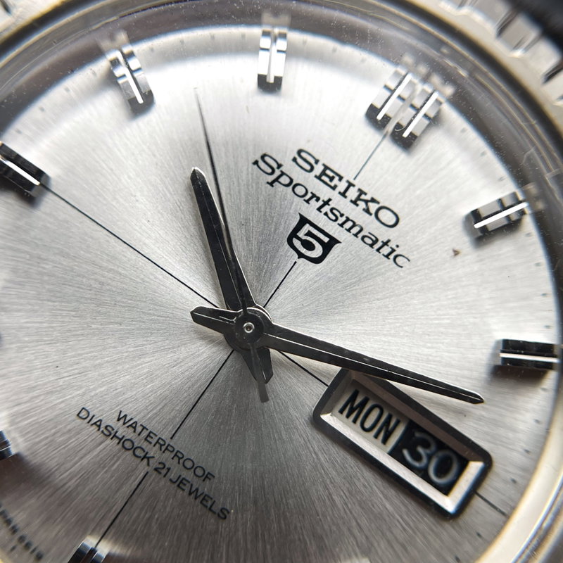 Seiko Seiko - Sportsmatic 5 銀閃 – Ginsen – Silver Flash - No Reserve Price - 6619-9000 - Men - 1965 vintage watch - image 18
