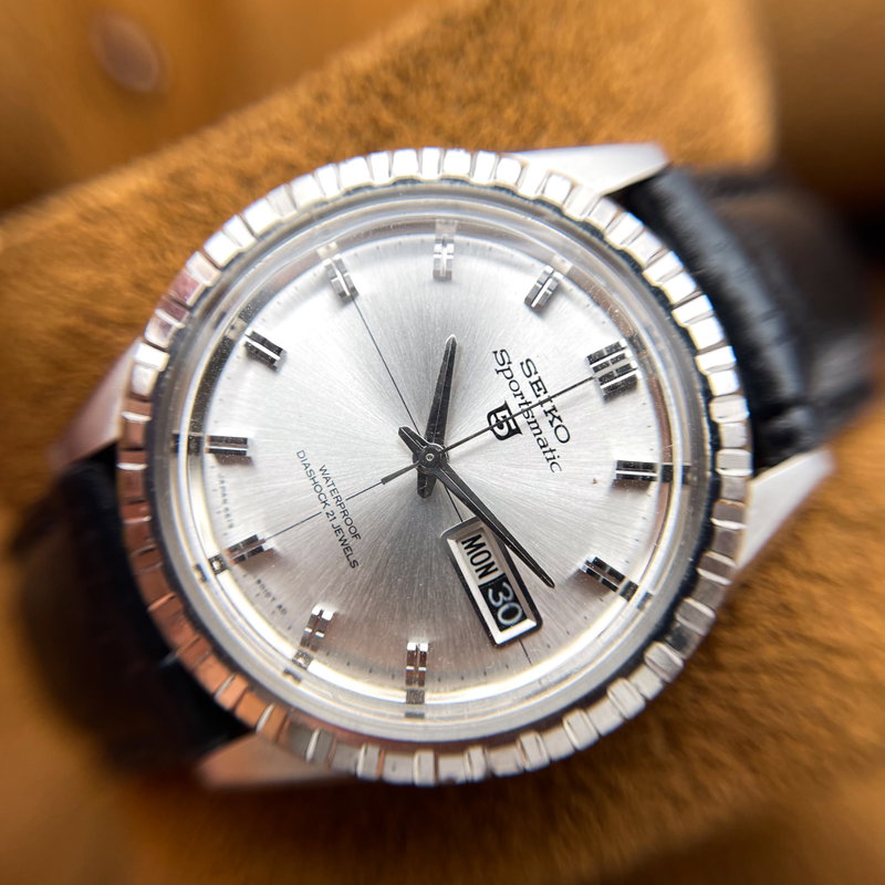 Seiko Seiko - Sportsmatic 5 銀閃 – Ginsen – Silver Flash - No Reserve Price - 6619-9000 - Men - 1965 vintage watch - image 19
