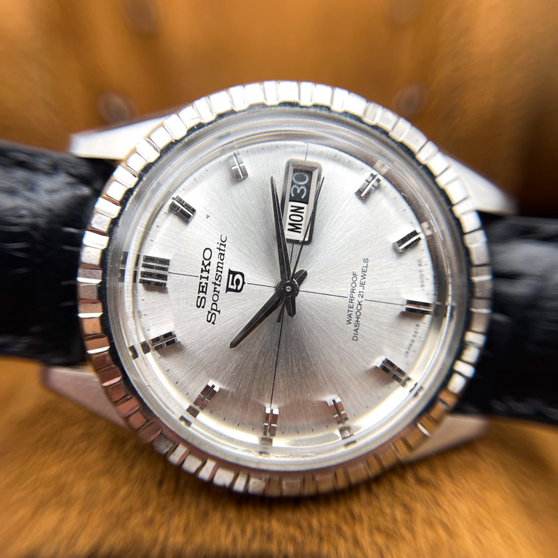 Seiko Seiko - Sportsmatic 5 銀閃 – Ginsen – Silver Flash - No Reserve Price - 6619-9000 - Men - 1965 vintage watch - image 20