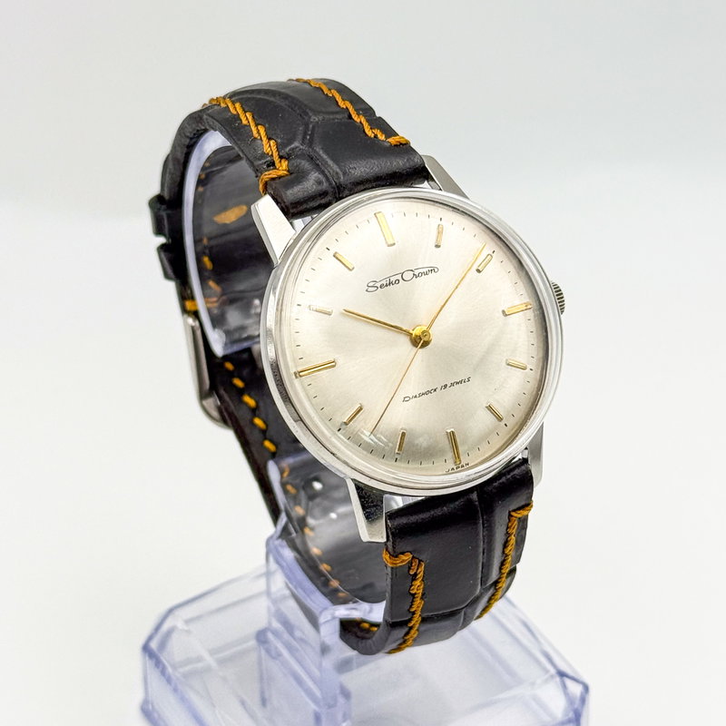 Seiko Seiko - Crown [Near-Mint] 王華 (Ōka) – Royal Splendor - No reserve price - J15011 - Men - 1963 vintage watch - image 3