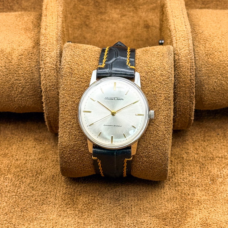 Seiko Seiko - Crown [Near-Mint] 王華 (Ōka) – Royal Splendor - No reserve price - J15011 - Men - 1963 vintage watch - image 9