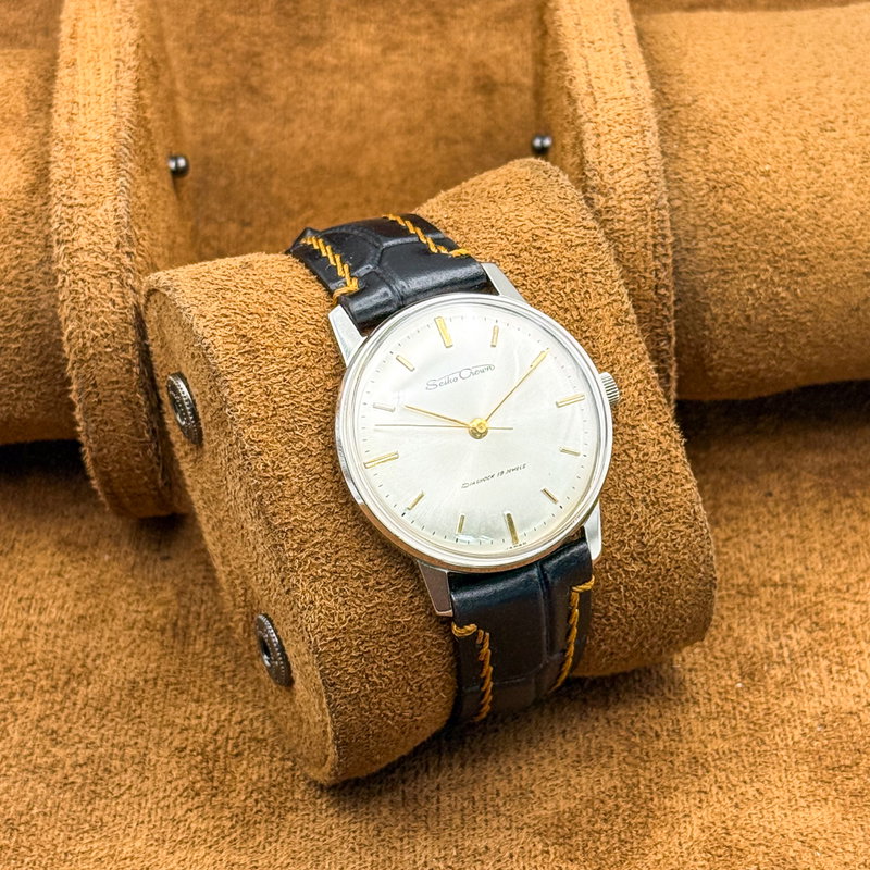 Seiko Seiko - Crown [Near-Mint] 王華 (Ōka) – Royal Splendor - No reserve price - J15011 - Men - 1963 vintage watch - image 11