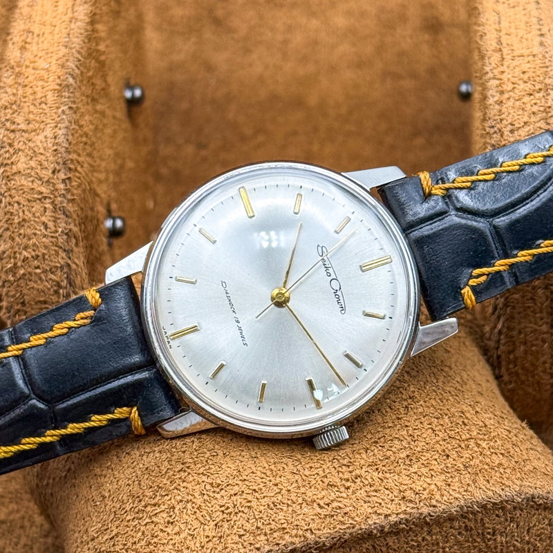 Seiko Seiko - Crown [Near-Mint] 王華 (Ōka) – Royal Splendor - No reserve price - J15011 - Men - 1963 vintage watch - image 15
