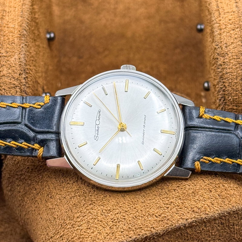 Seiko Seiko - Crown [Near-Mint] 王華 (Ōka) – Royal Splendor - No reserve price - J15011 - Men - 1963 vintage watch - image 17