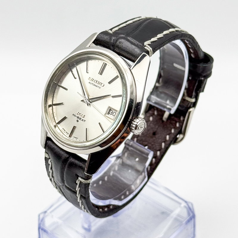 Seiko Seiko - King Seiko Hi-Beat 紳静 (Shinsei) – Gentleman’s Silence - 5625-7000 - Men - 1970 vintage watch - image 3