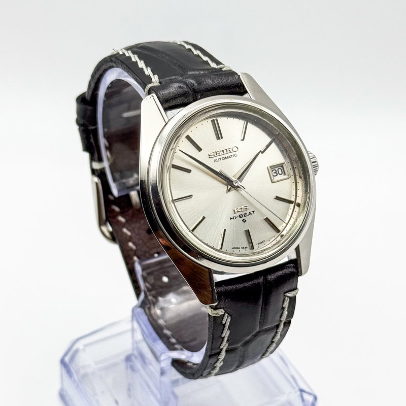 Seiko Seiko - King Seiko Hi-Beat 紳静 (Shinsei) – Gentleman’s Silence - 5625-7000 - Men - 1970 vintage watch - image 4