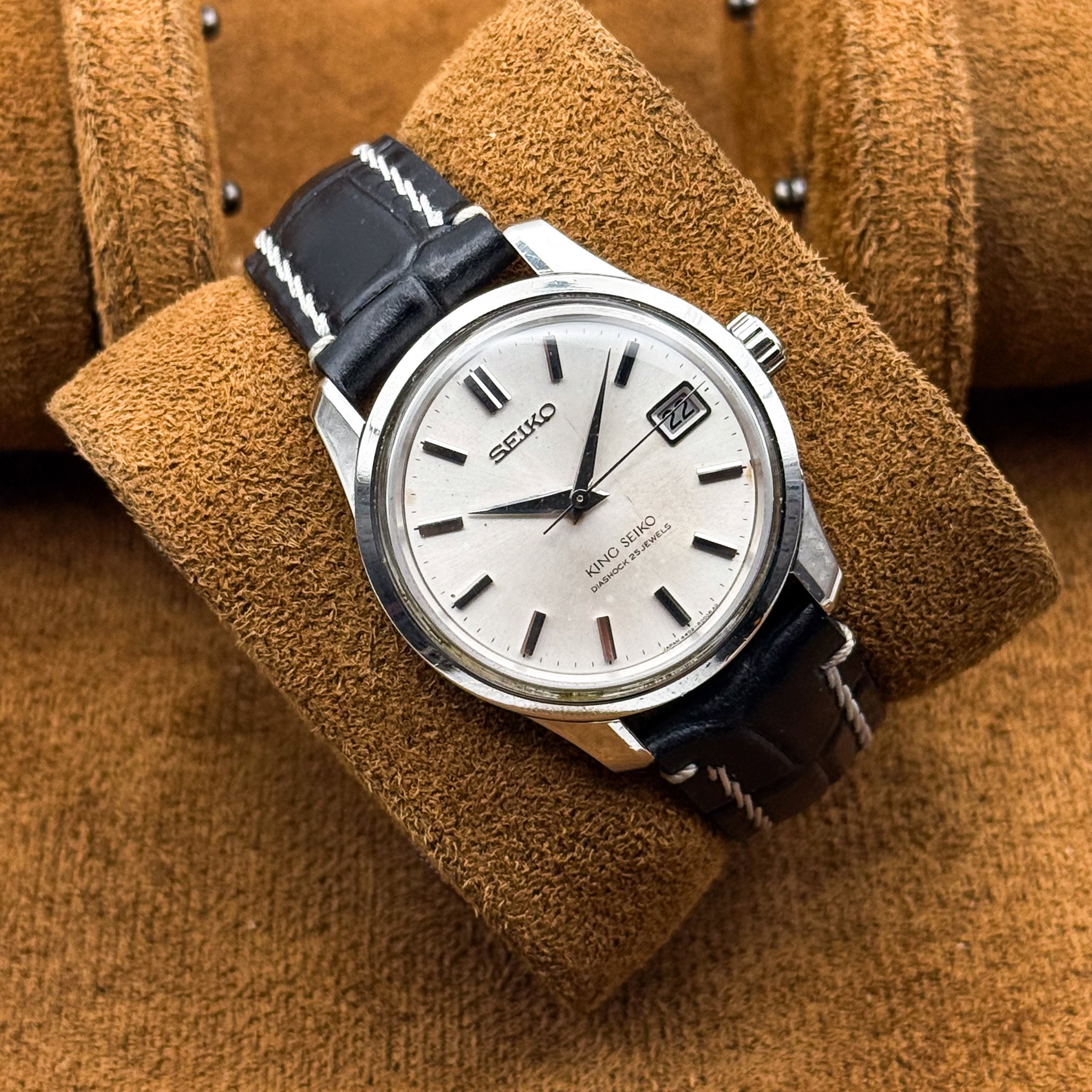 Seiko - King Seiko 王鏡 (Ōkyō) – King’s Mirror - No Reserve Price - 4402-8000 - Men - 1965