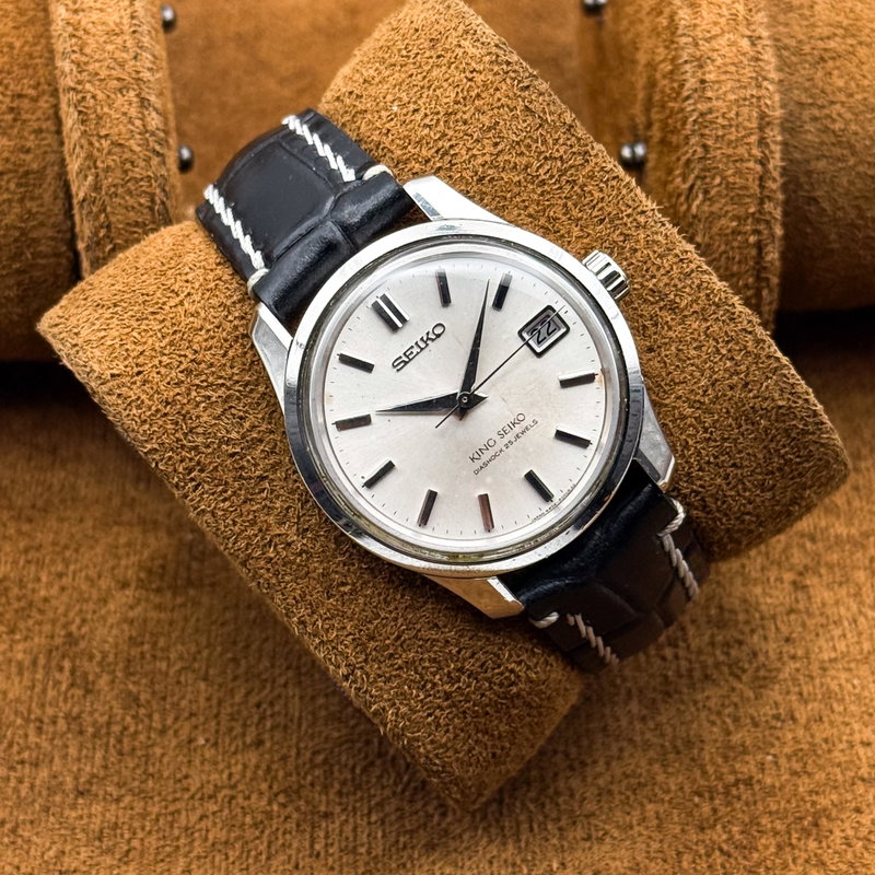 Seiko Seiko - King Seiko 王鏡 (Ōkyō) – King’s Mirror - No Reserve Price - 4402-8000 - Men - 1965 vintage watch - image 1