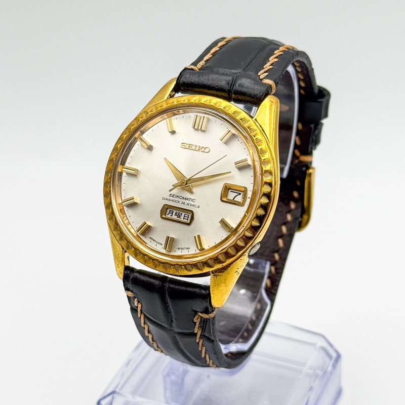 Seiko Seiko - Seikomatic 無声 (Musei) – Voiceless - No reserve price - 6206-8160 - Men - 1966 vintage watch - image 1